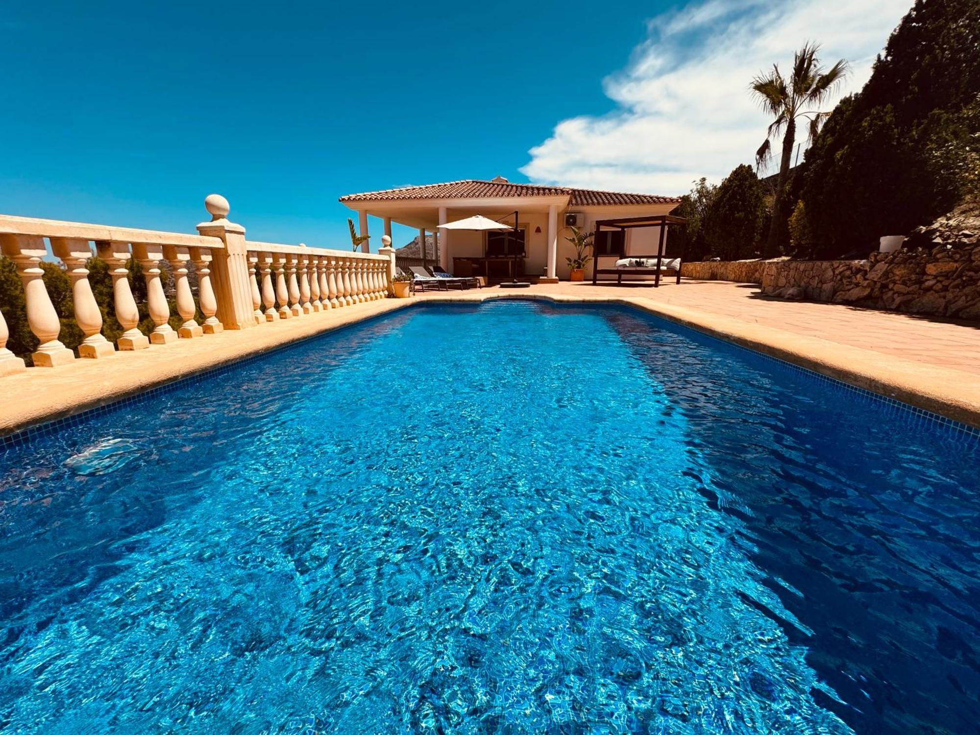 Denia Dream Seaview Golf, Tennis & Beach Villa Muntanya la Sella Exterior photo